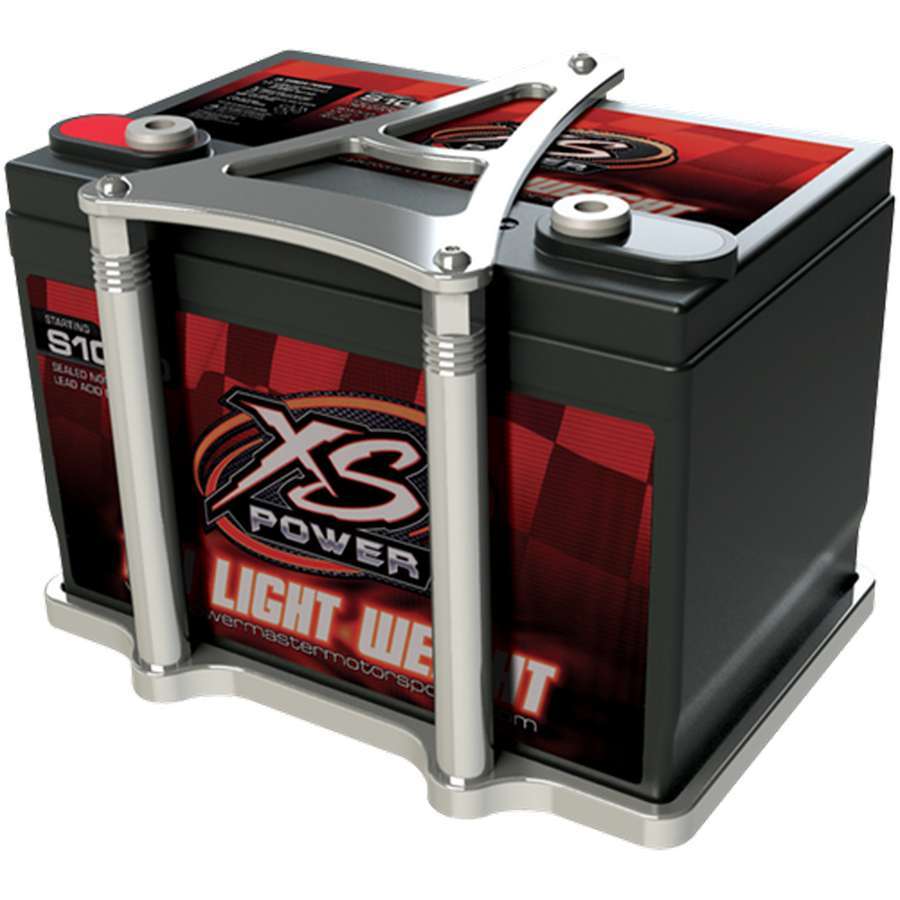 Billet Specialties Battery Mount Polished XS Power 248925
