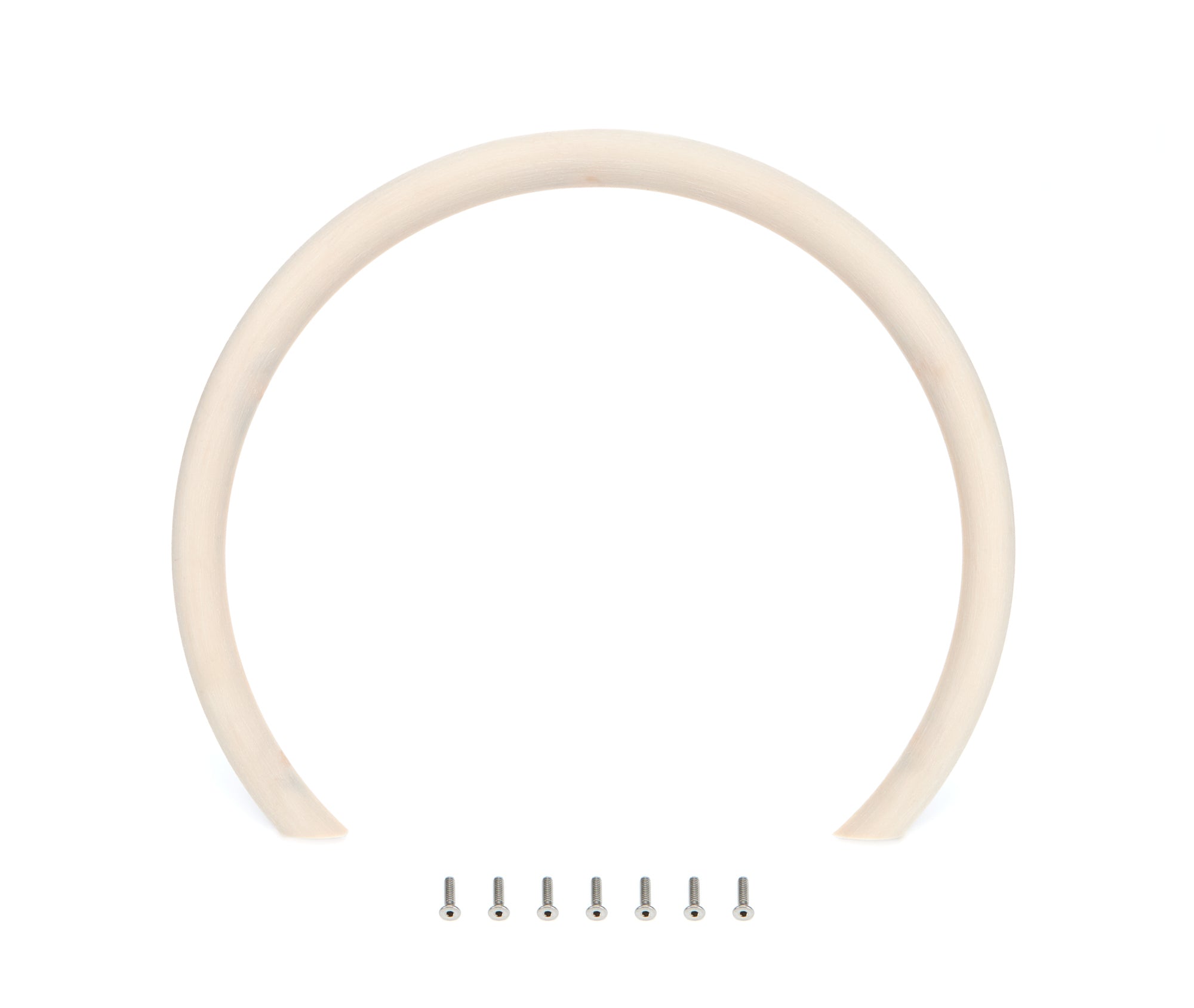 Billet Specialties Steering Wheel Half Wrap 14 in D-Shape No Leather 28700