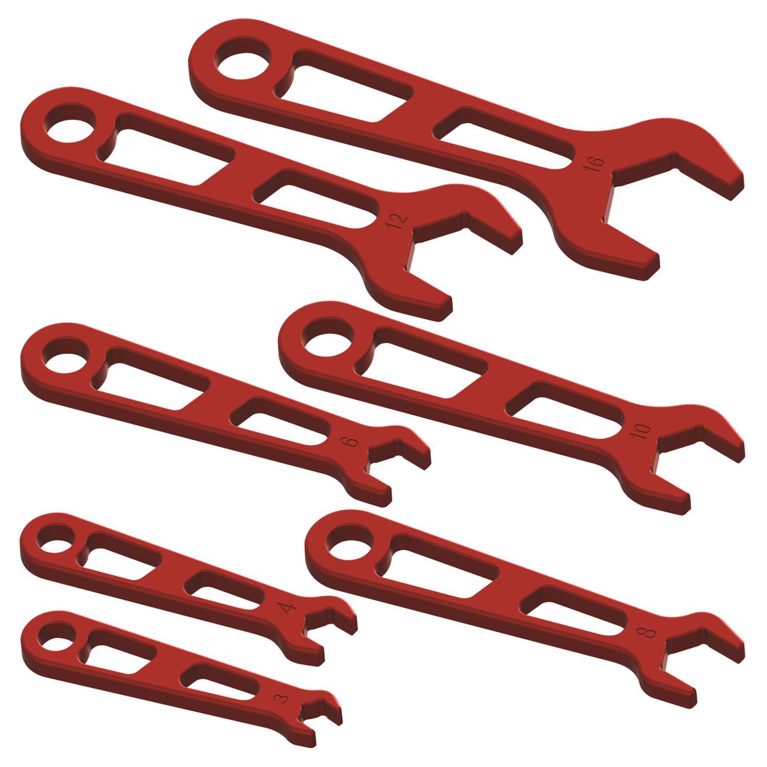 Billet Specialties '-AN Wrench Set 7 Pieces 67007