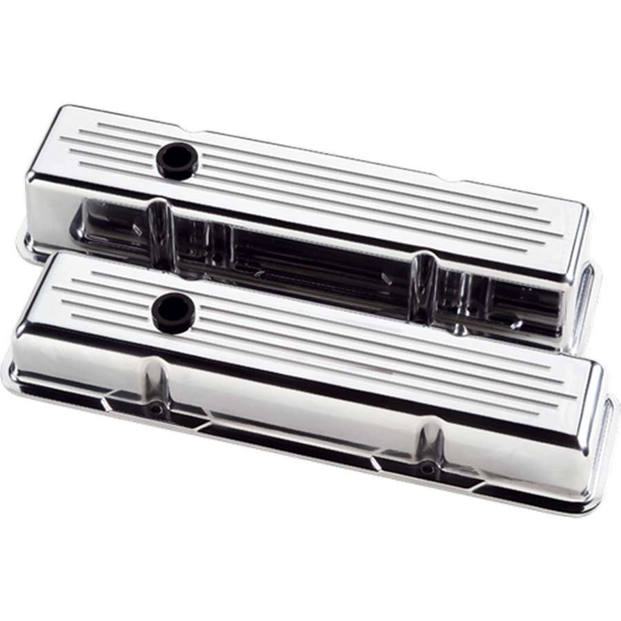 Billet Specialties Polished SBC Tall V/C Ball Milled 95220