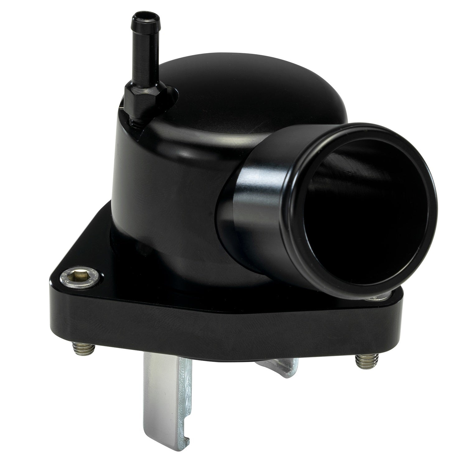 Billet Specialties Water Necks - Thermostat Housings LT Thermostat Housing 15 Degree Black BLK90520