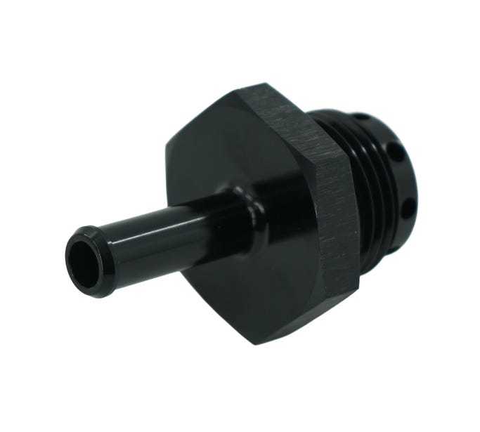 Brian Tooley Racing AN-NPT Fittings and Components 12 ORB Baffled Breather 12AN to 3/8 Barb ADPT-02-026-VCBF