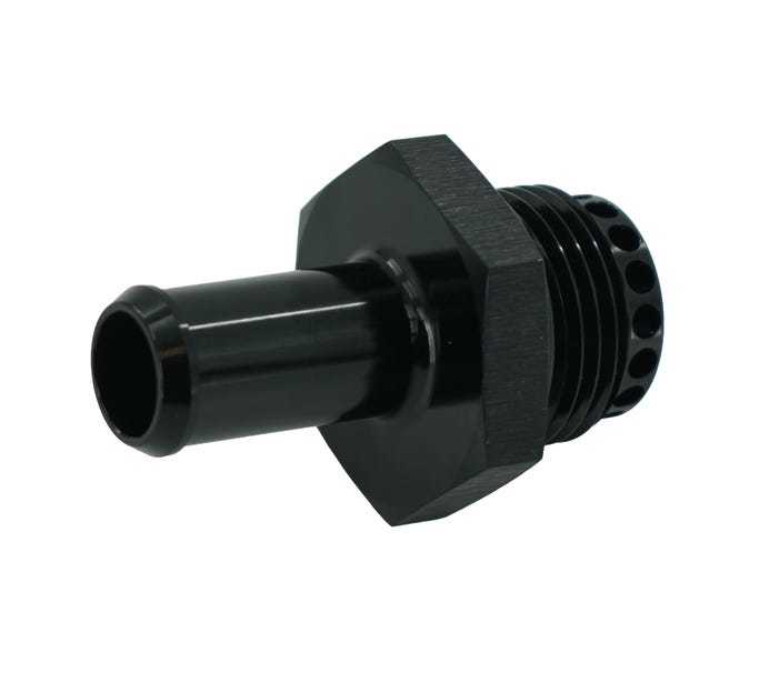 Brian Tooley Racing AN-NPT Fittings and Components 12 ORB Baffled Breather 12AN to 5/8 Barb ADPT-02-027-VCBF