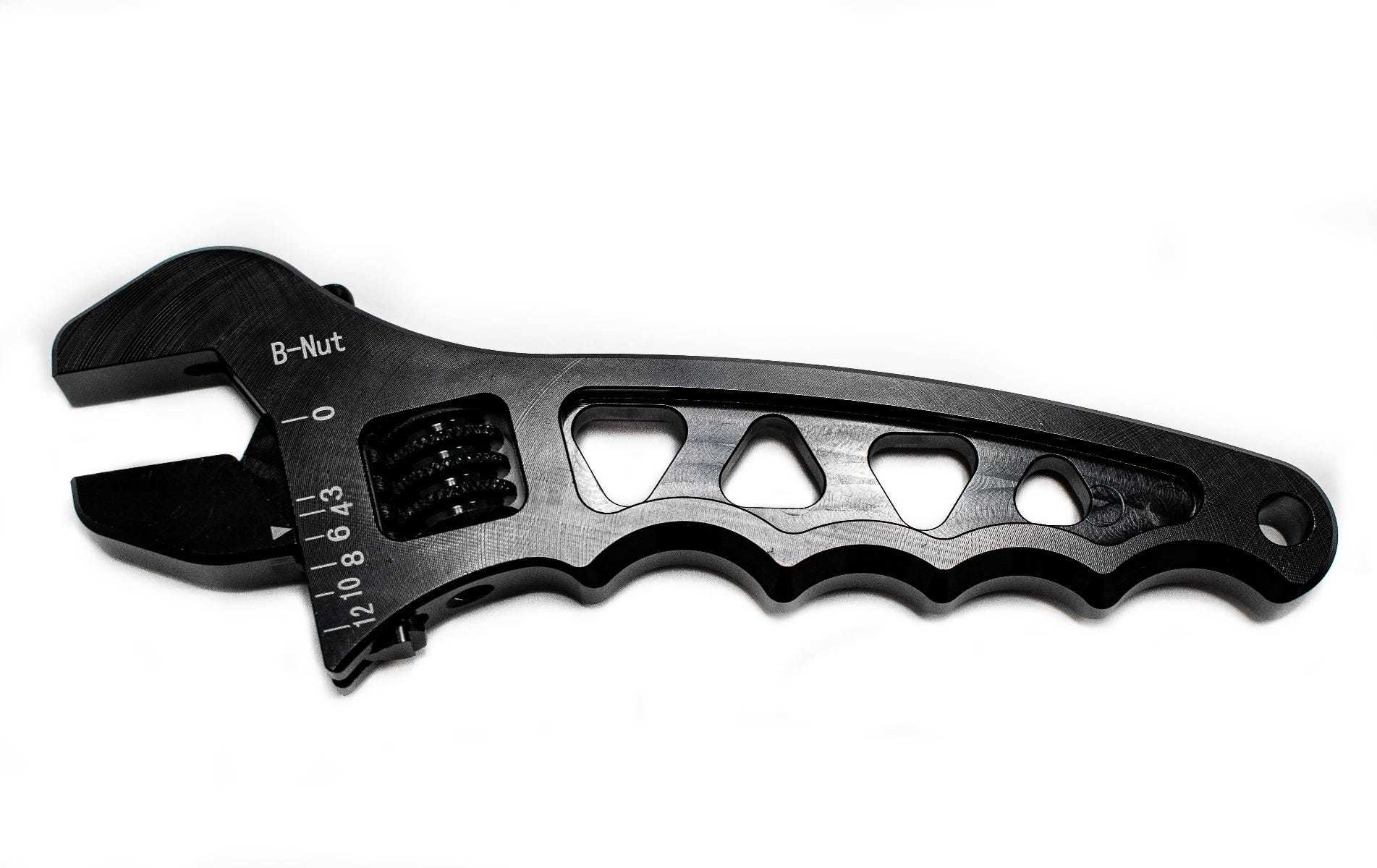 Brian Tooley Racing Automotive Tool 3-12AN Adjustable Wrench Black Aluminum ANWRCH01B