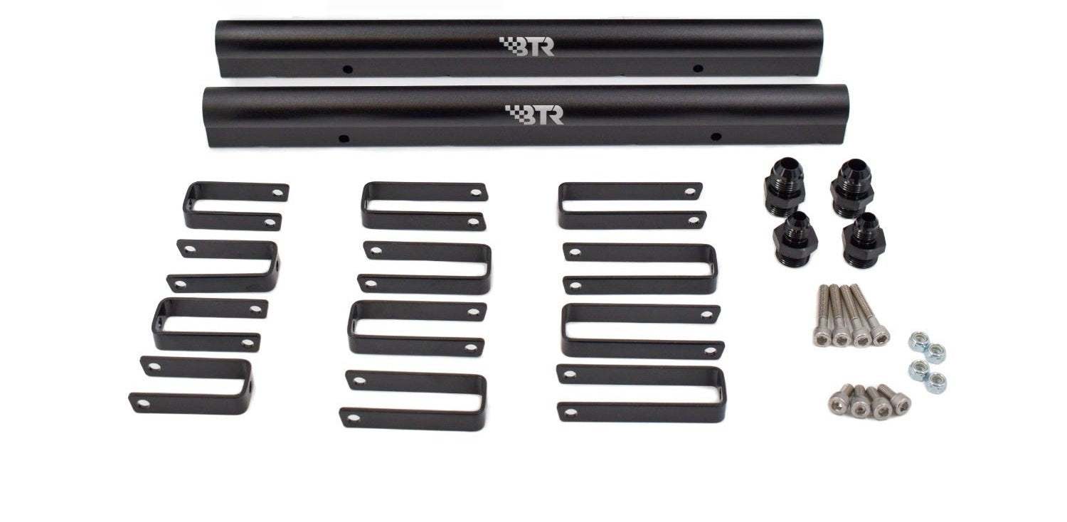 Brian Tooley Racing Fuel System Component Fuel Rail Kit - LS3/LS7 Fits Trinity Intakes FRK-02