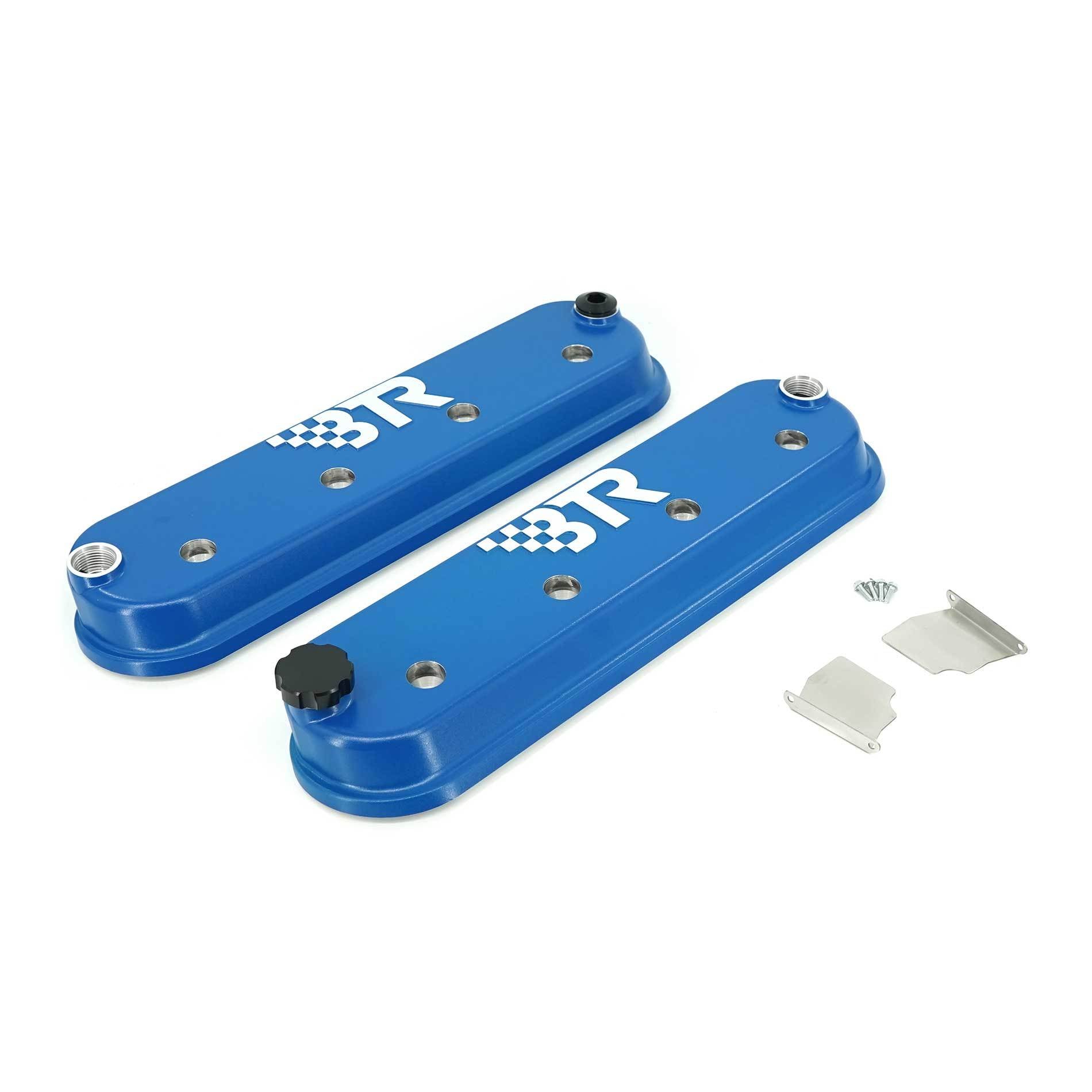 Brian Tooley Racing Ignition Component Blue LS Valve Covers No Coil Mounts VCA-02-BLUE