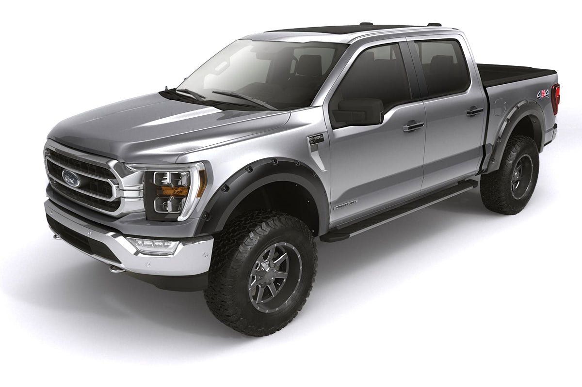 Bushwacker Exterior Accessory 17-21 Ford F250 Forge Fender Flares Black 4Pcs 28129-08