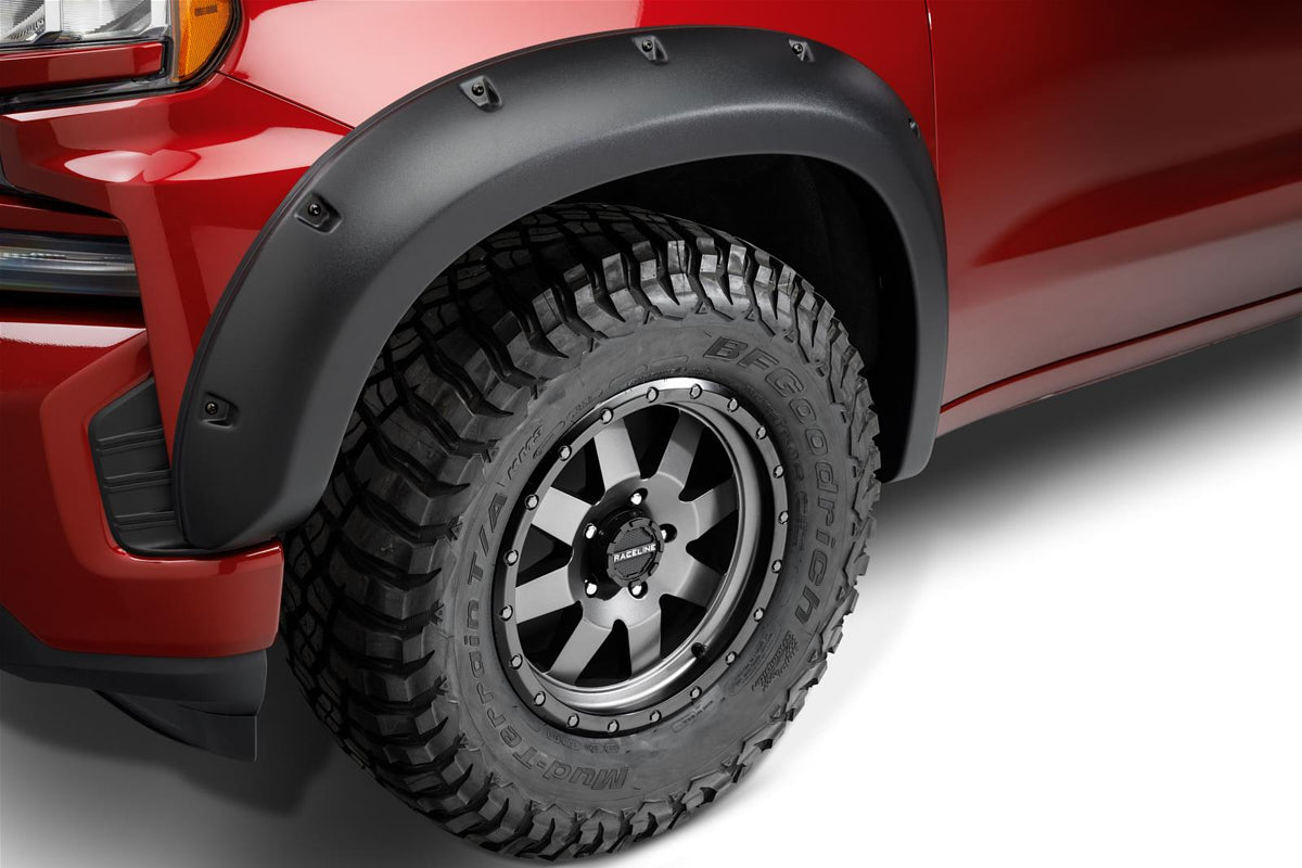 Bushwacker Exterior Accessory 16-18 Silverado 1500 For ge Fender Flares Blk 4Pc 48111-08