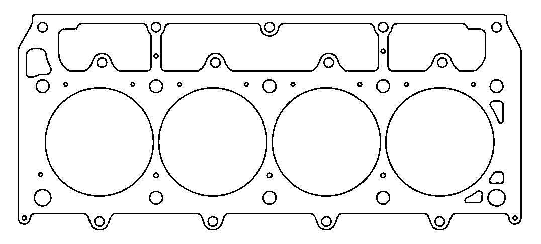 Cometic Gasket 4.185 MLS Head Gasket .045 GM LSX LH C5936-045