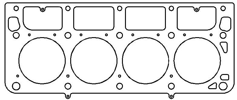 Cometic Gasket 4.100 MLX Head Gasket .051 - GM LS 6.2L LH C5986-051