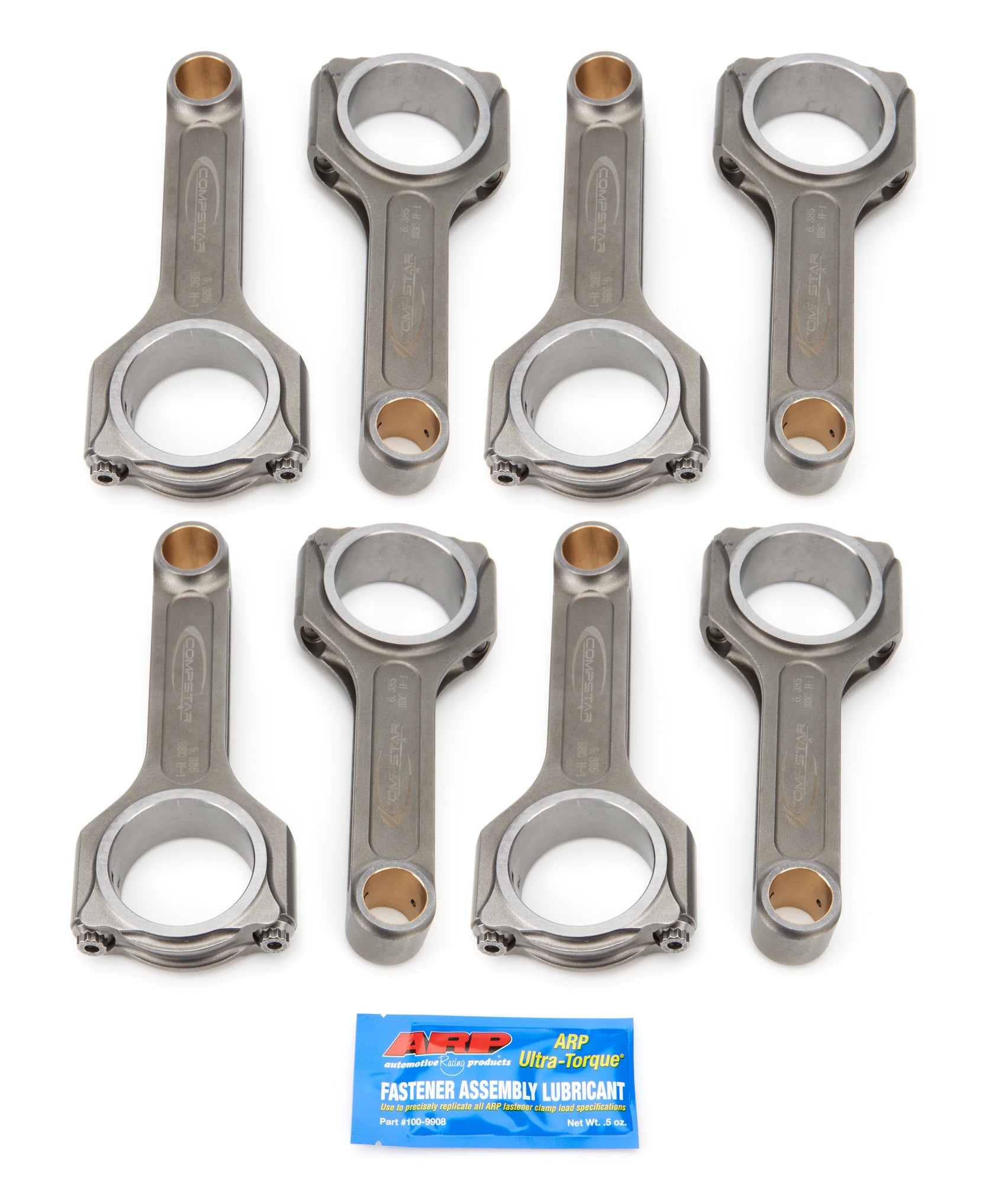 Callies Connecting Rods BBC 6.385 H-Beam Rod Set Compstar Extreme CSB6385ES3BDAX