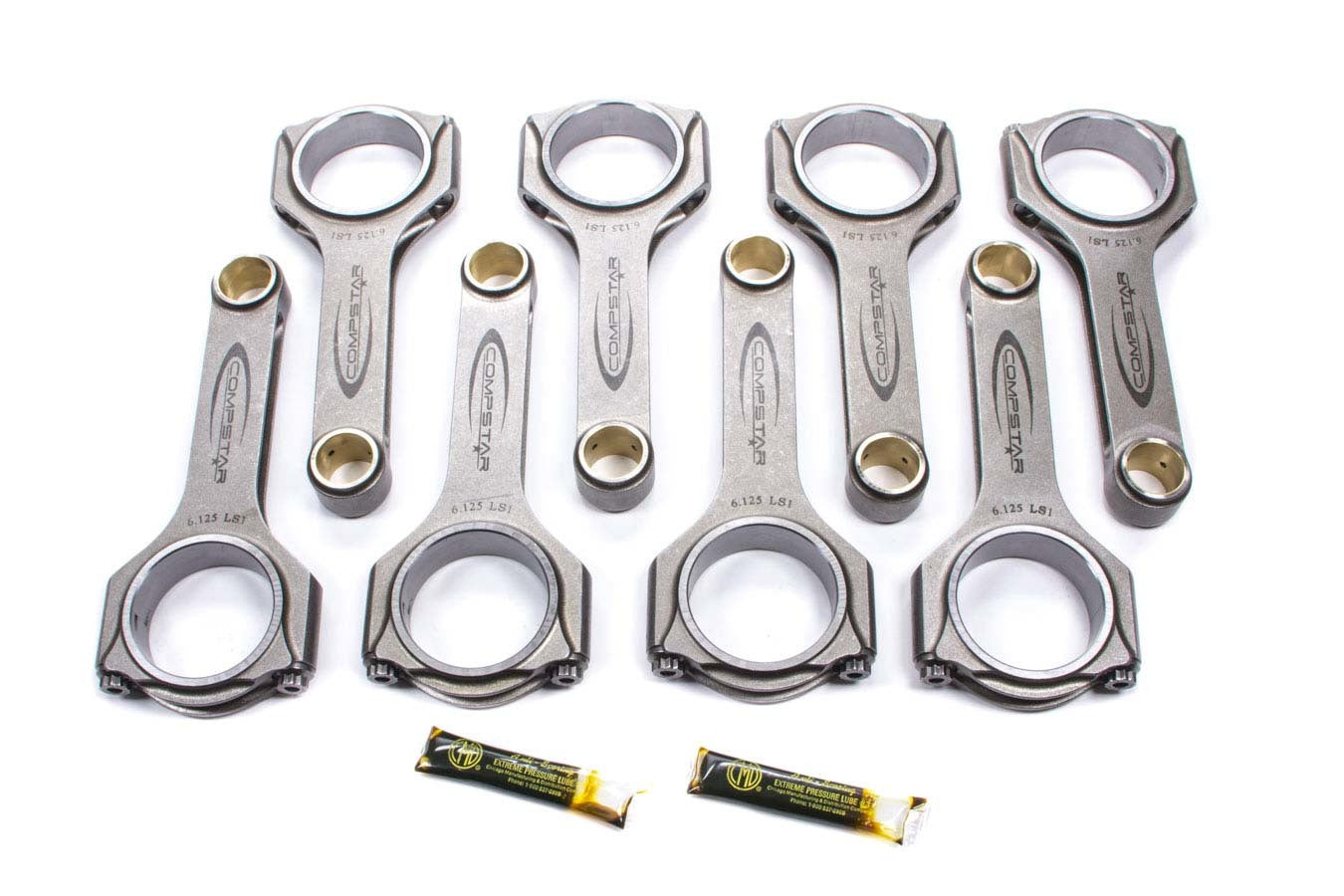 Callies Connecting Rods GM LS Forged H-Beam Rods - 6.125/2.100 CSC6125DS2A2AH