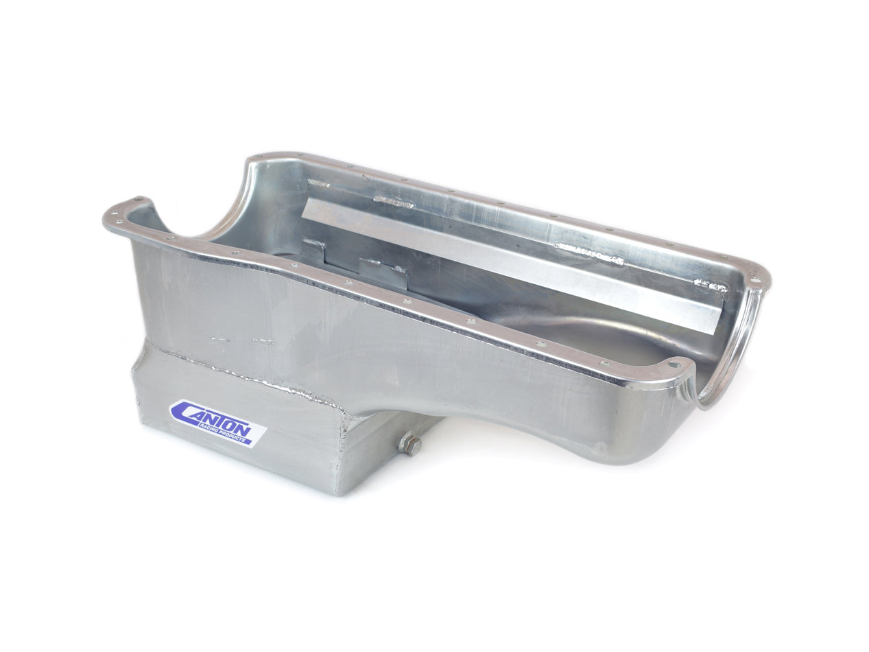 Canton Engine Component BBF S/S Oil Pan - 8qt. Front Sump 15-750