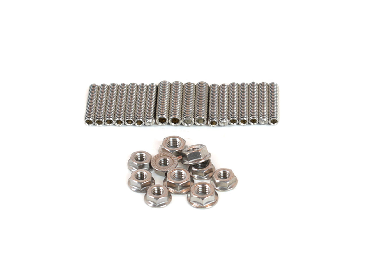 Canton Engine Component SBC Oil Pan Stud Kit Stainless 6pt 22-300