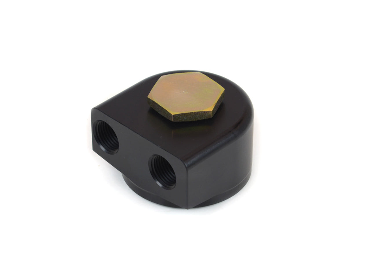 Canton Oil Filter Adapters and Components Ford 90 Deg Remote Adapter 22-595
