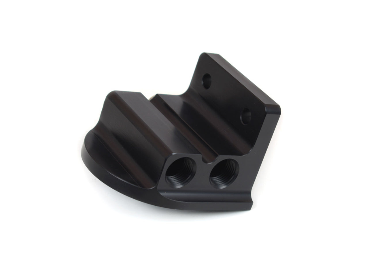 Canton Oil Filter Relocation Kits and Components Billet Aluminum Remote Oil Filter Mount 22-620