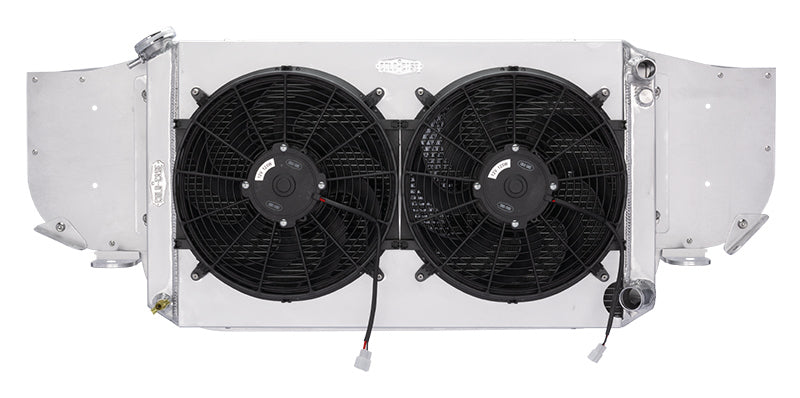 COLD-CASE Radiators 67 69 Camaro Radiator Module LS Withac Radiators CHC11RSLSK