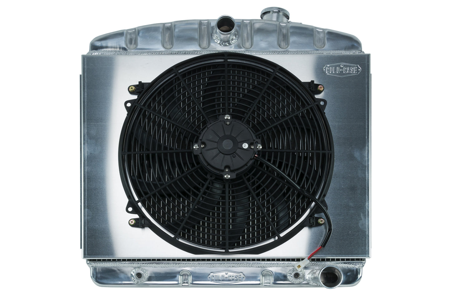 COLD-CASE Radiators 55 56 Tri 5 Chevy Radiat Or & 16In Fan Kit 6 Cyl Radiators CHT563AK