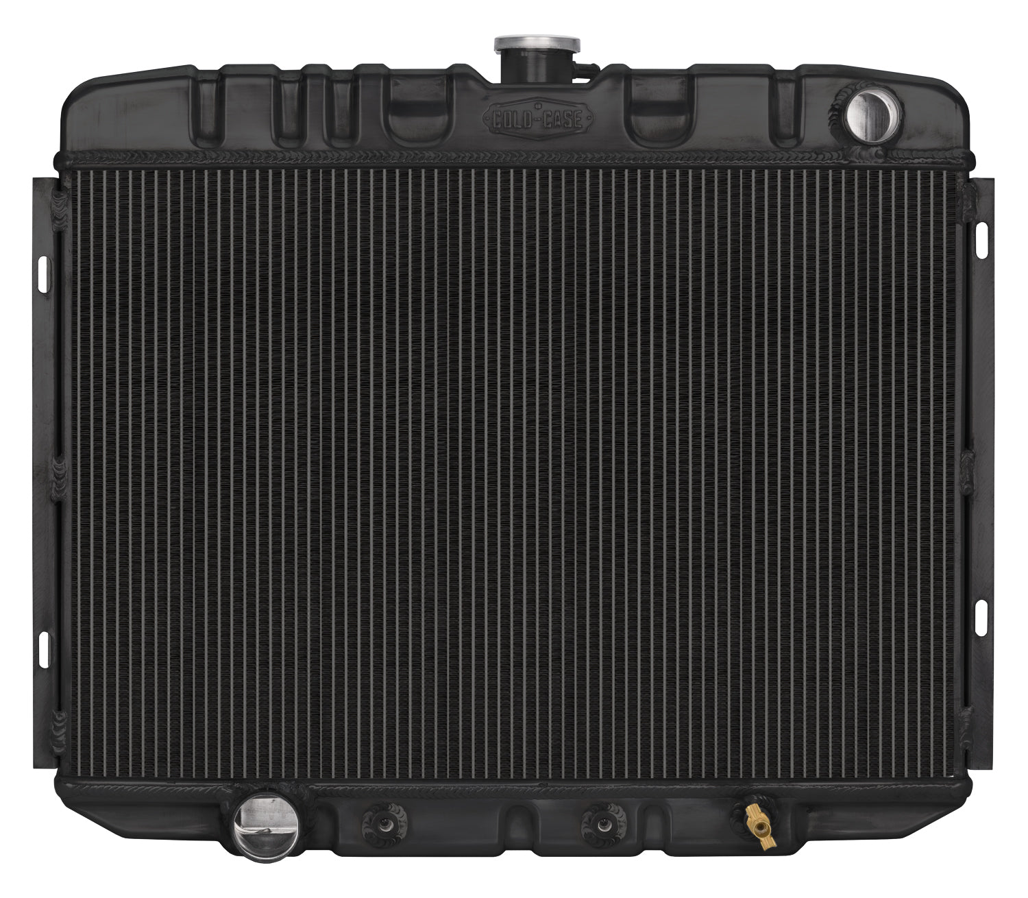 COLD-CASE Radiators 67 70 Mustang Radiator Big Block Auto Transmission Blk Radiators FOM588AB