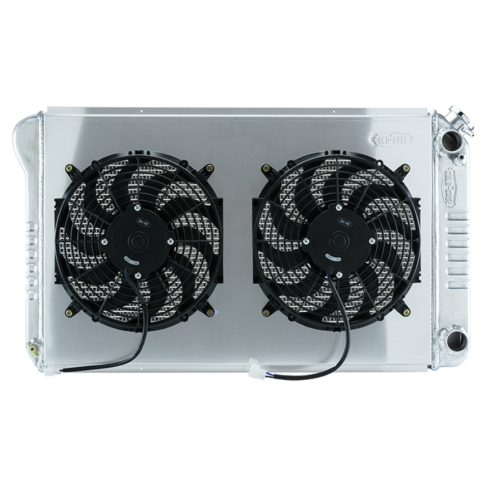 COLD-CASE Radiators 68 72 A Body LS Swap Rad Iator &Dual 12In Fan Radiators GMA546AK