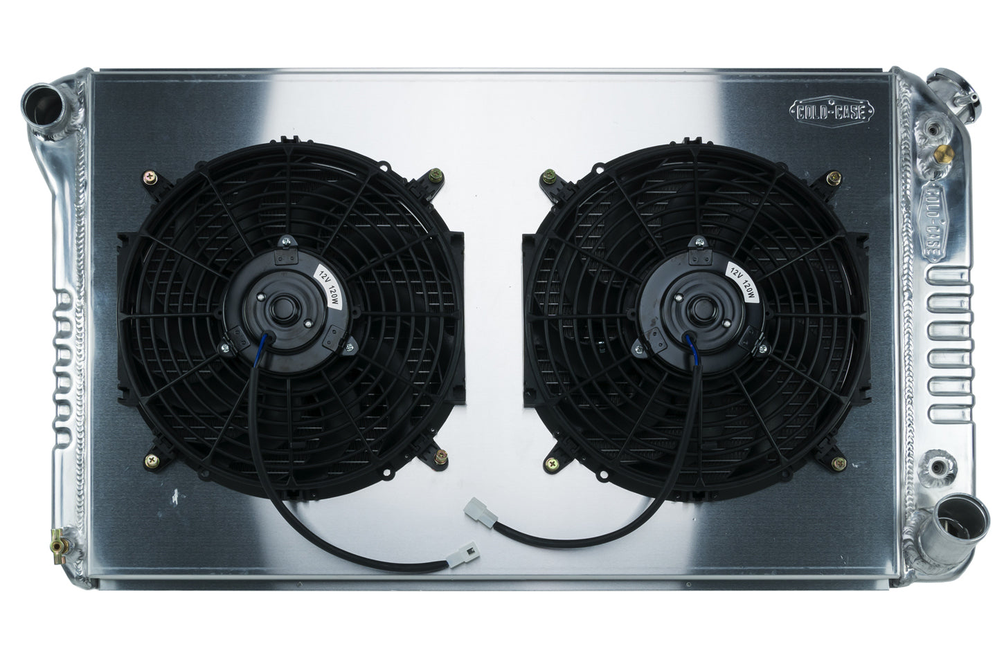 COLD-CASE Radiators 67 76 Chevy Gmc Pickup Radiator & 12In Fan Radiators GMT558AK