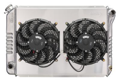 COLD-CASE Radiators 79 93 Mustang Coyote Swap Radiator Withfan Radiators LMM570-5K