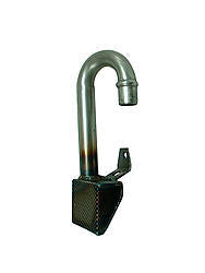 Champ Pans 1003SB Oil Pump Pickup, Competition, Press / Bolt-on, 3/4 in Inlet Tube, 7 in Deep Pan