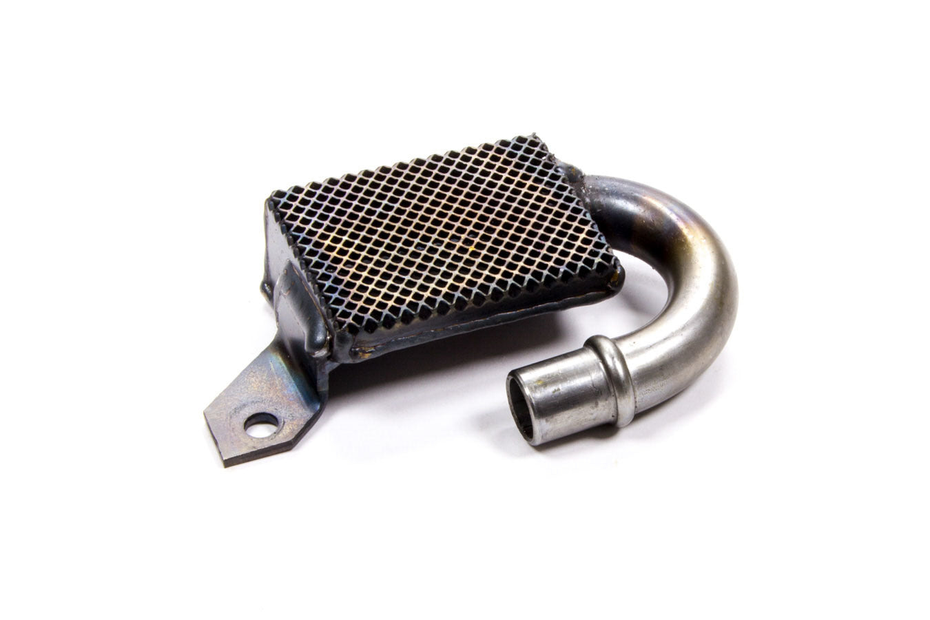 Champ Pans 1005SB Oil Pump Pickup, Road Race, Press / Bolt-on, 5/8 in Inlet Tube, 7 in Deep Pan