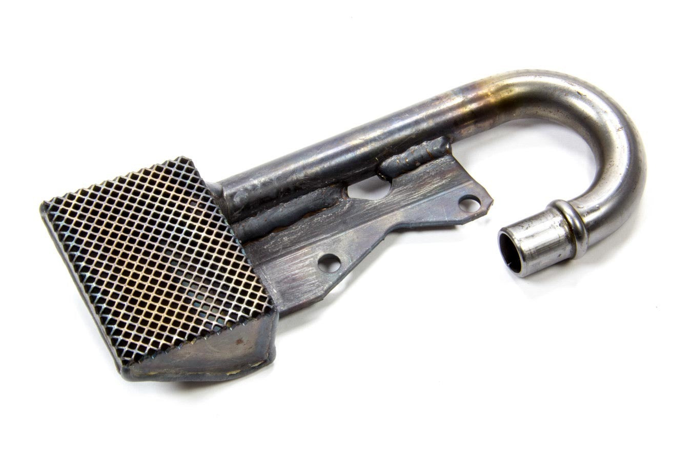 Champ Pans 110SB Oil Pump Pickup, Oval Track, Press / Bolt-on, 5/8 in Inlet Tube, 6-1/2 in Deep Pan