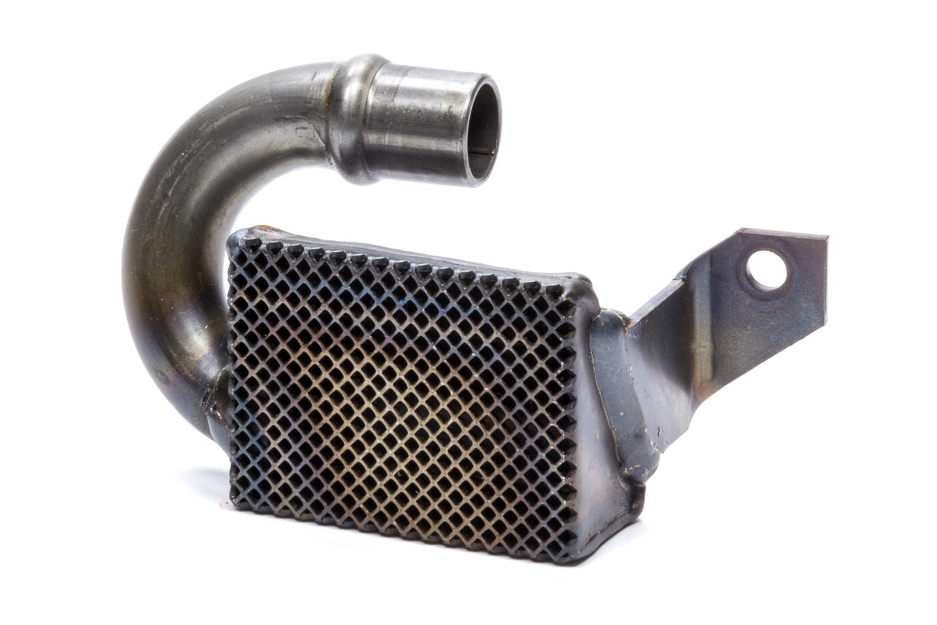 Champ Pans 51SB Oil Pump Pickup, Competition, Press / Bolt-on, 3/4 in Inlet Tube, 7-3/4 in Deep Pan