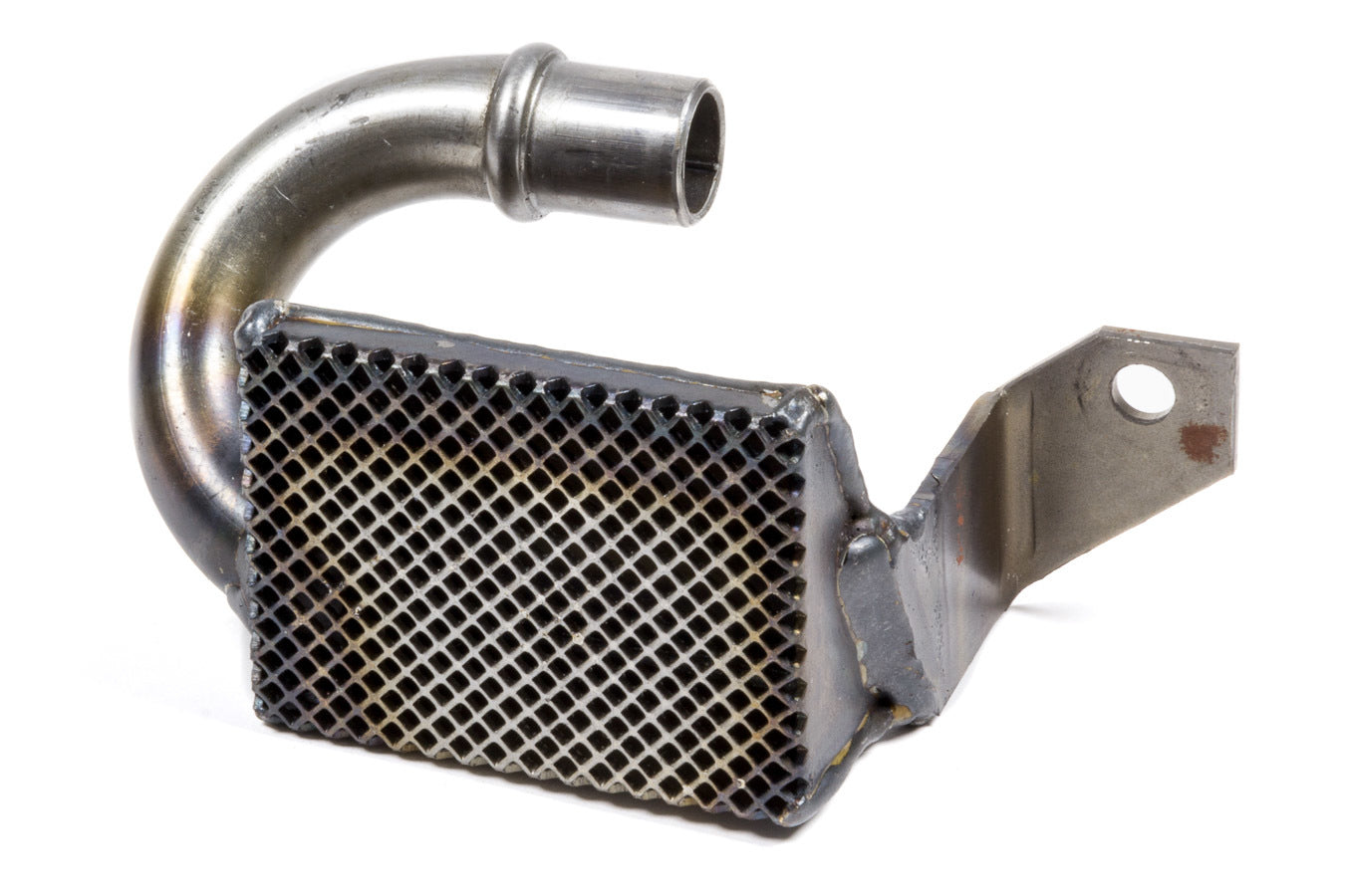 Champ Pans 63SB Oil Pump Pickup, Oval Track, Press / Bolt-on, 5/8 in Inlet Tube, 8 in Deep Pan