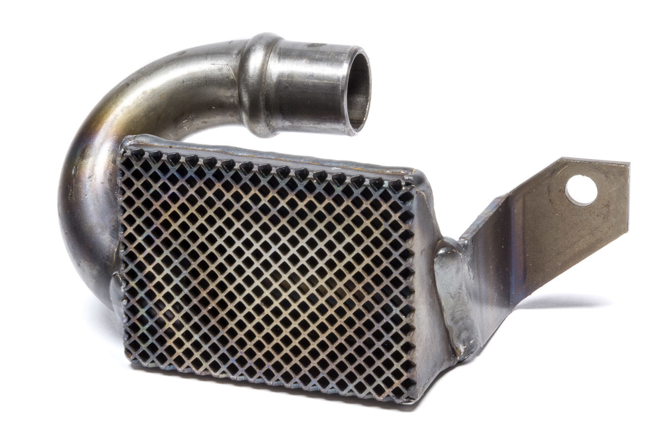 Champ Pans 64SB Oil Pump Pickup, Oval Track, Press / Bolt-on, 3/4 in Inlet Tube, 8 in Deep Pan