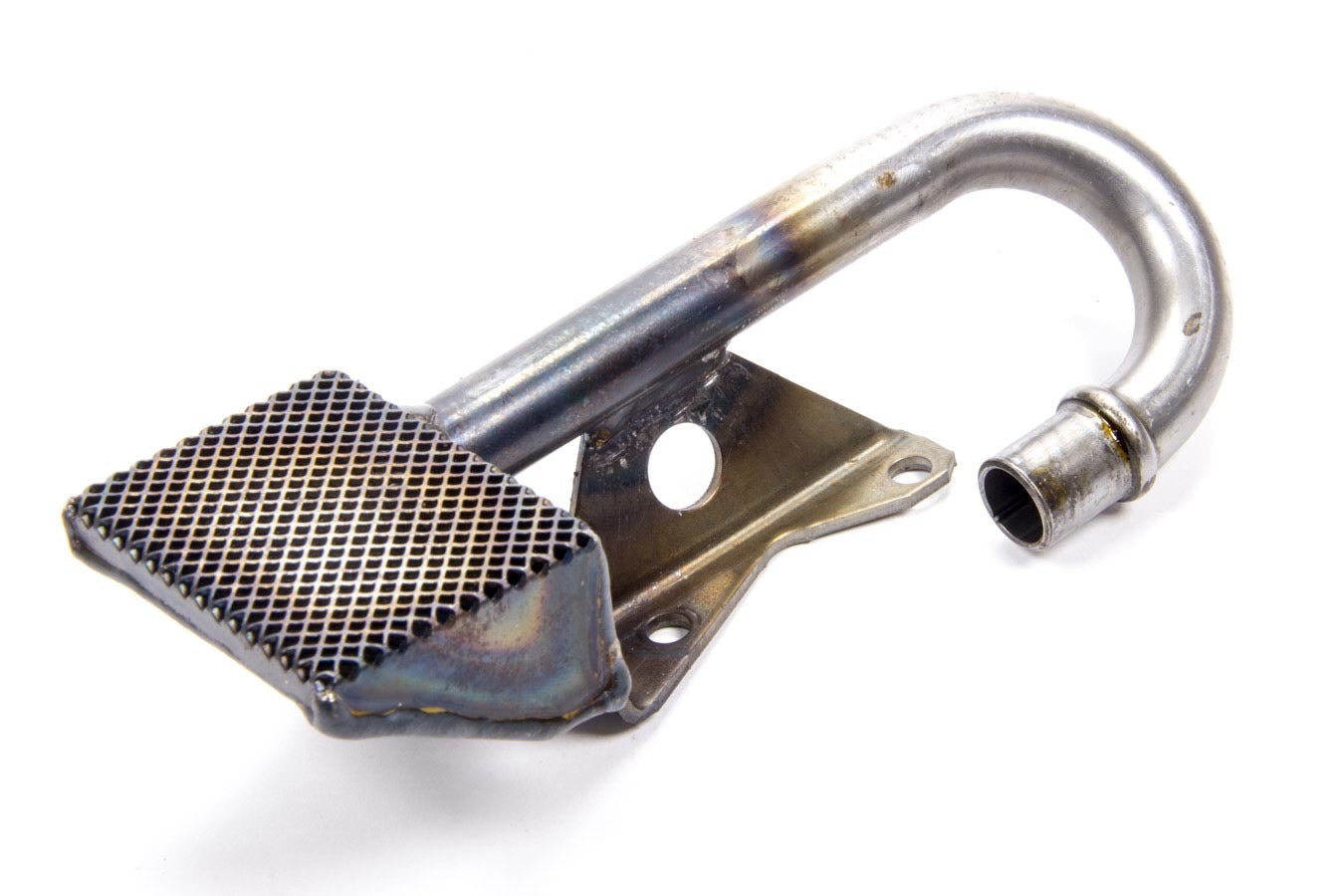 Champ Pans 80SB Oil Pump Pickup, Competition, Press / Bolt-on, 5/8 in Inlet Tube, 8 in Deep Pan