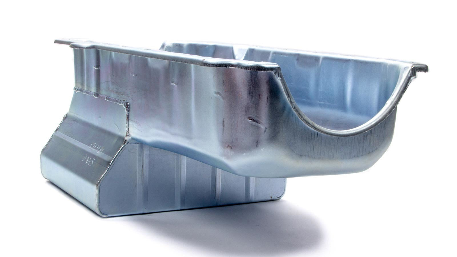 Champ Pans CP60 Engine Oil Pan, Street / Strip, Rear Sump, 8 qt, 8 in Deep, T Style Sump