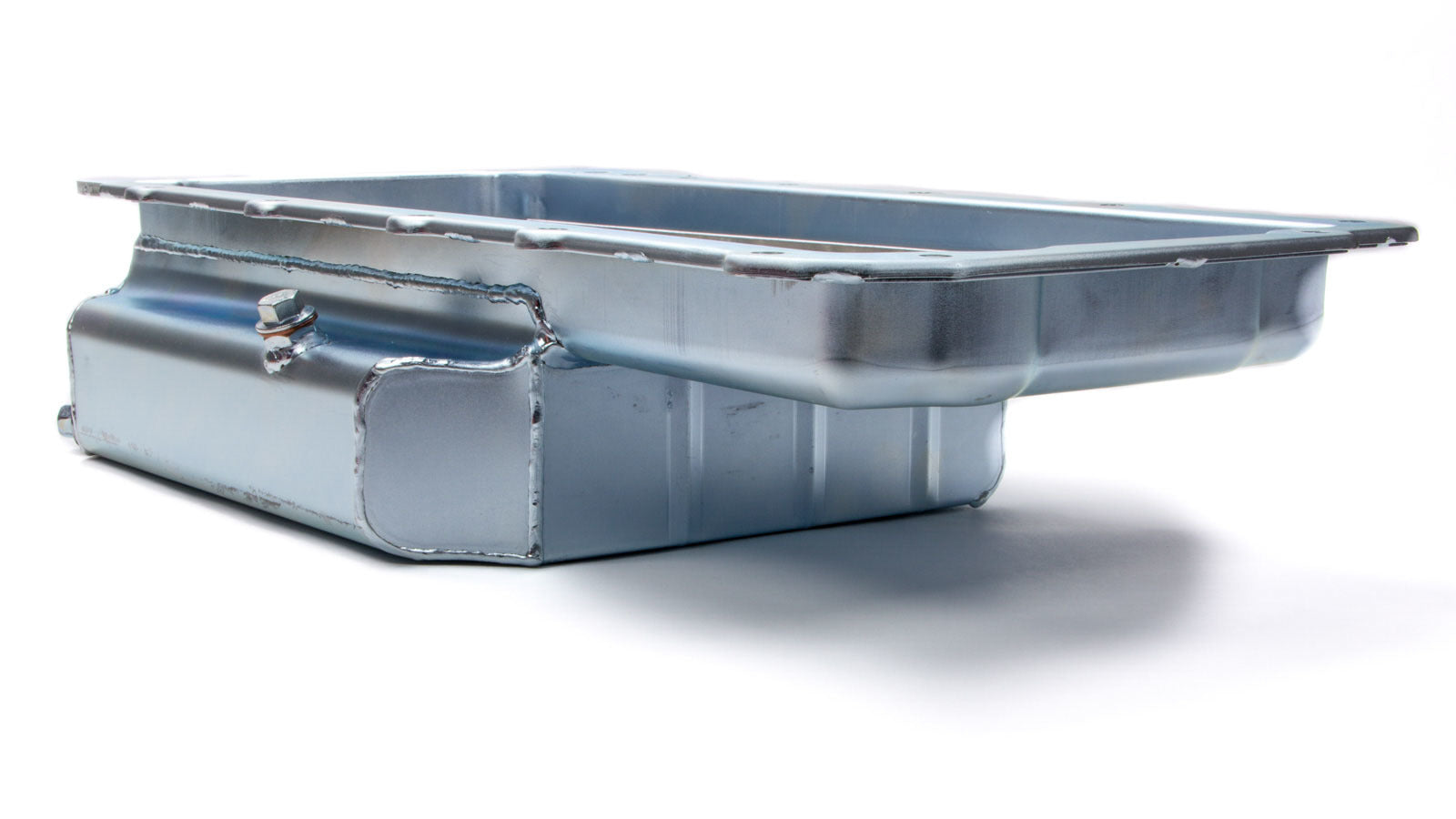 Champ Pans LS1100 Engine Oil Pan, Oval Track, Rear Sump, 6 qt, 4.5 in Deep, Steel