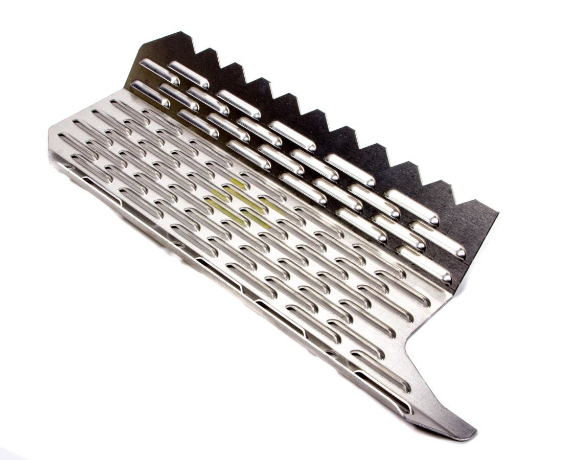 Champ Pans LT-1 Windage Tray, Louvered, Aluminum, Natural, Rear Sump, Small Block Chevy