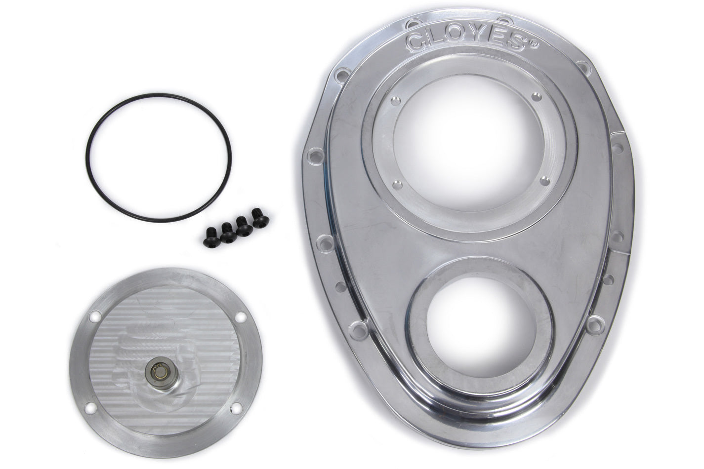 Cloyes Aluminum Timing Cover Small Block Chevy Withbbc Snout 2Pc. Timing Covers 9-229