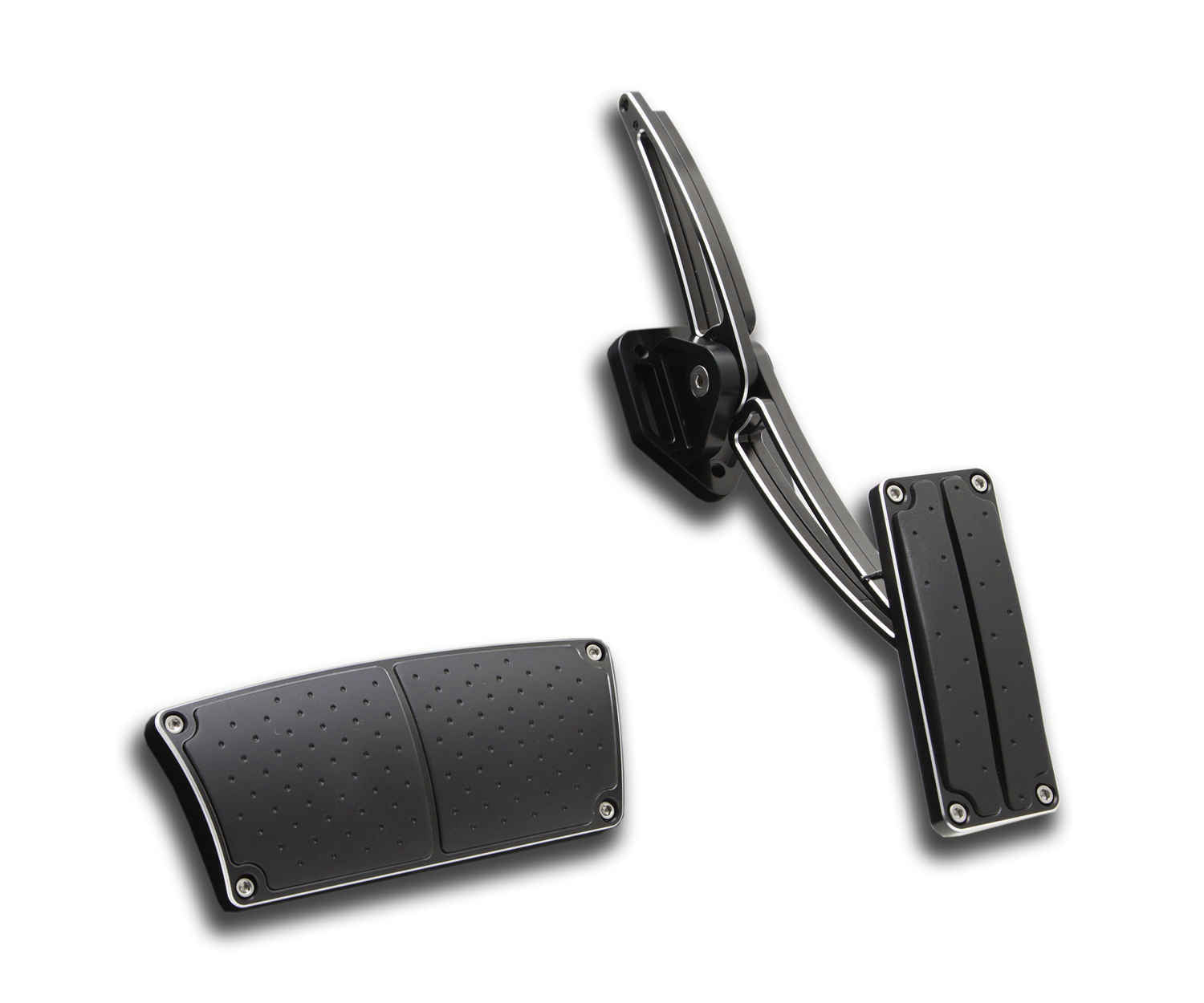 Clayton Machine Works Brake Component Throttle Pedal Kit Black 70-81 Camaro Auto Trans TA-206-BKA2