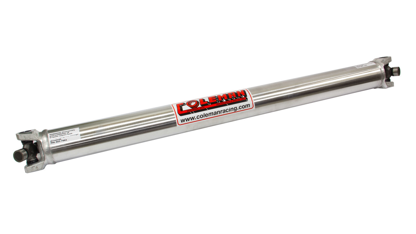 Coleman Machine Alum. Driveshaft 49in 16630