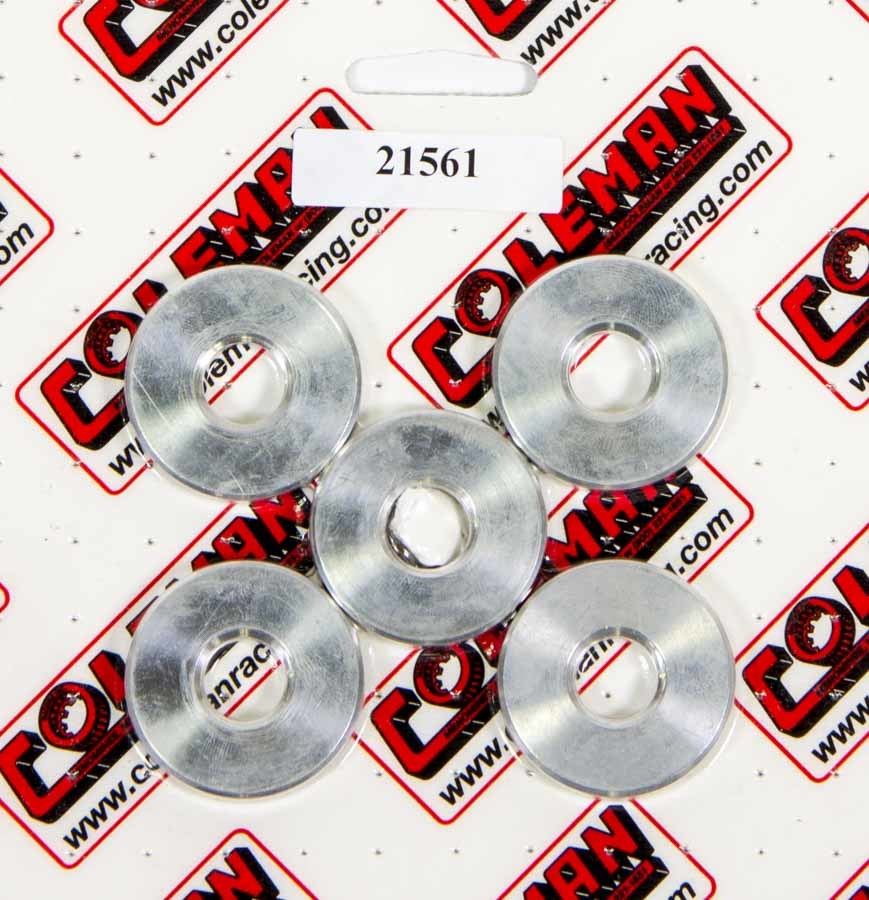 Coleman Machine Screw On Wide 5 Wheel Spacer 1/4in- 5 pack 21561