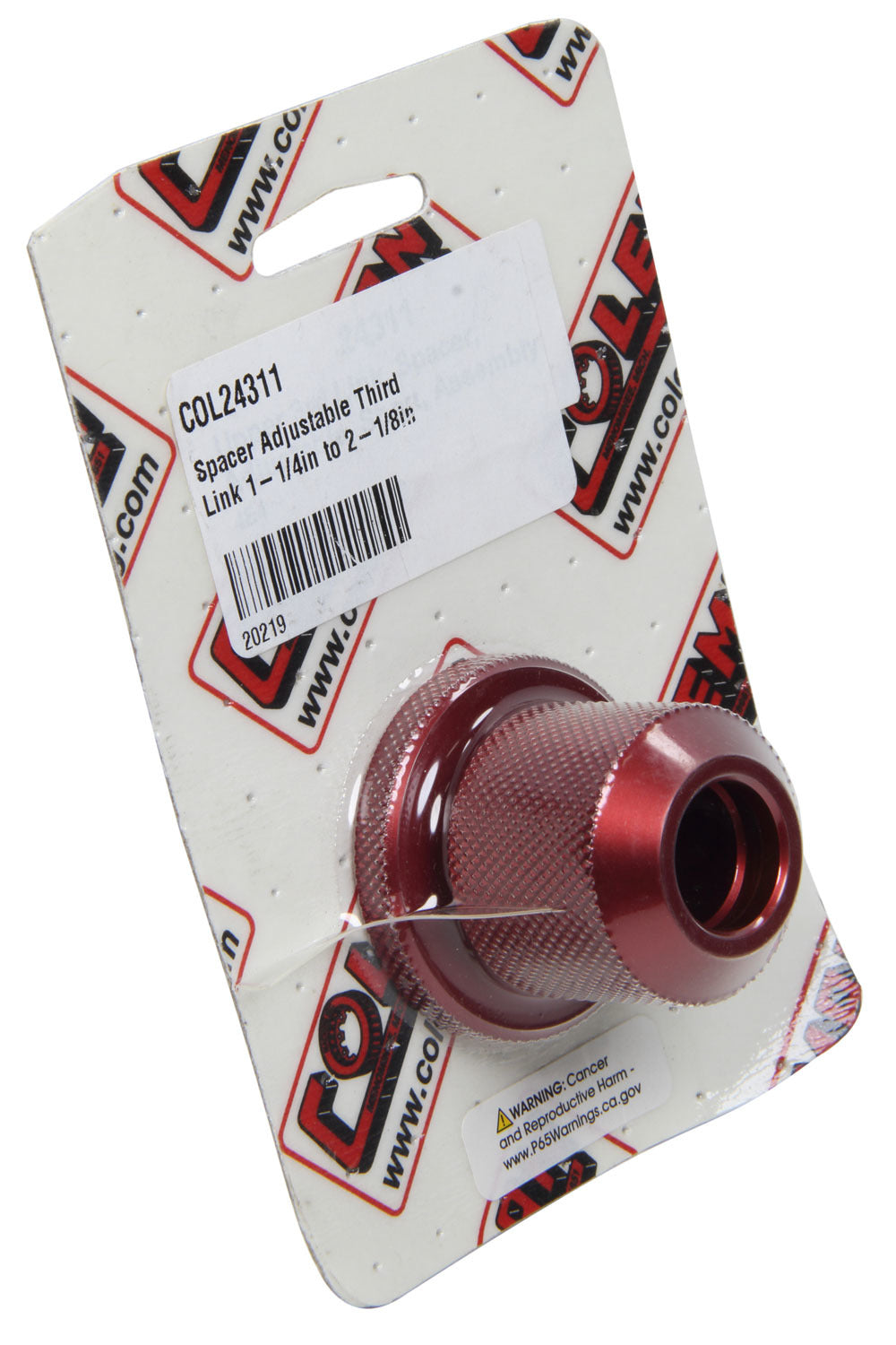 Coleman Machine Spacer Adjustable Third Link 1-1/4in to 2-1/8in 24311