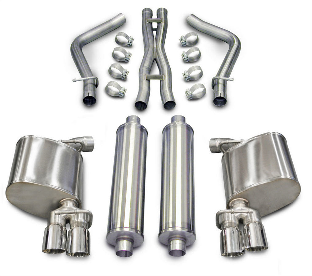 Corsa Performance Exhaust Cat-Back - 2.5 in Dual Rear Exit 14522