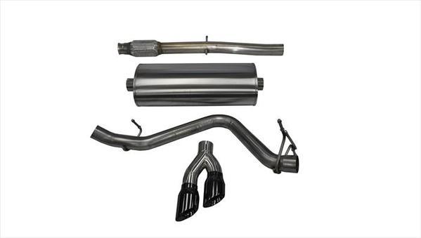 Corsa Performance Exhaust Cat-Back - 3.0 in Single Side Exit 14873BLK