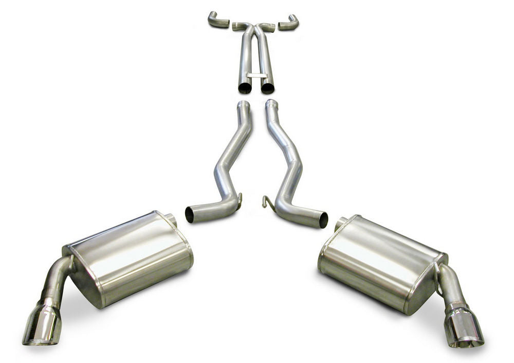 Corsa Performance 10-12 Camaro 6.2L Manual Trans Cat Back System Exhaust System 14951