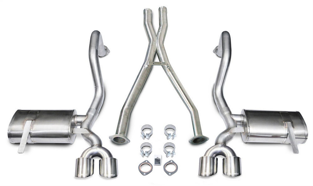 Corsa Performance Exhaust Cat-Back + X-Pip e - 2.5 in Cat-Back + X-P 14962