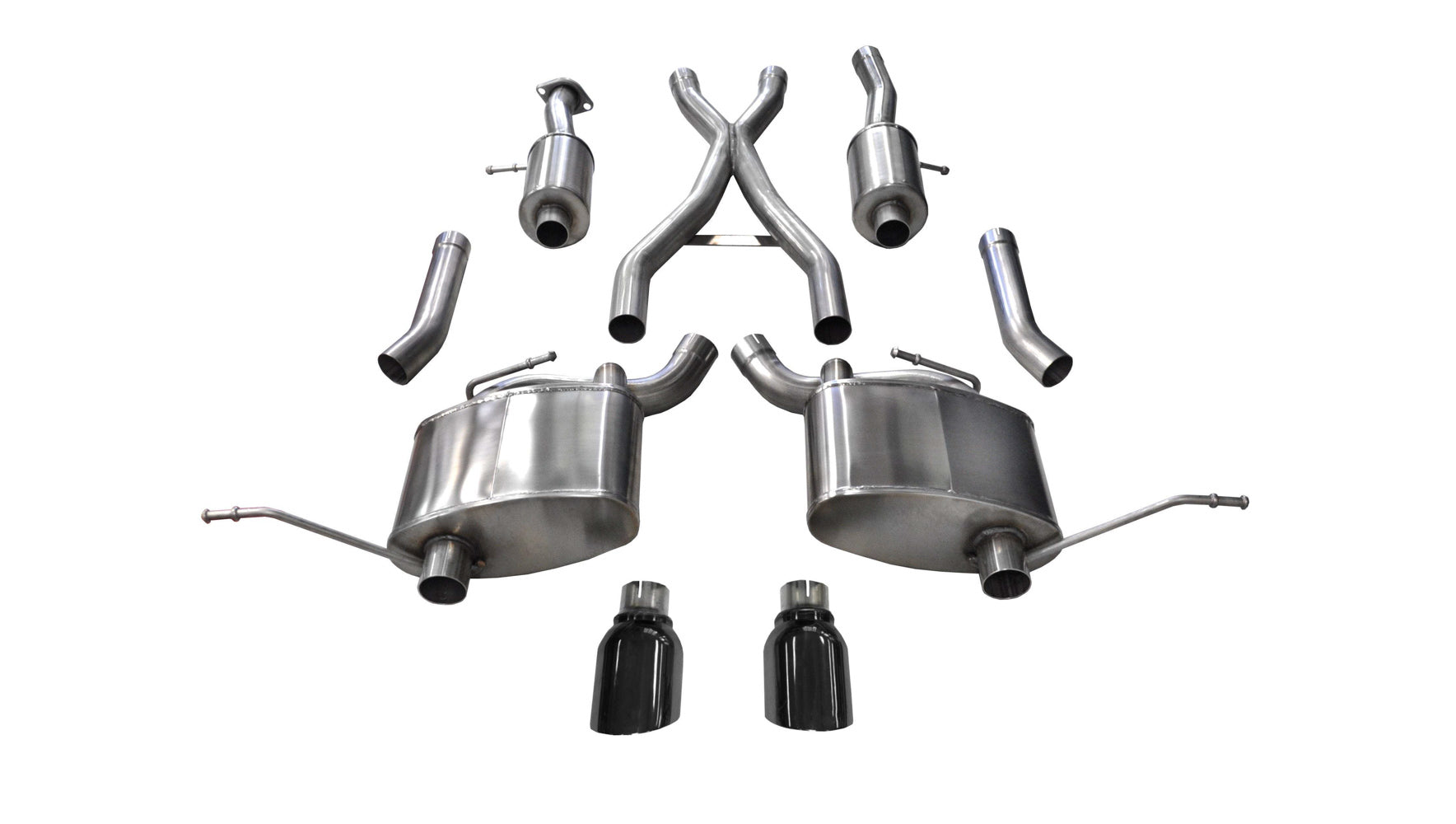 Corsa Performance Exhaust Cat-Back Exhaust System 14991BLK