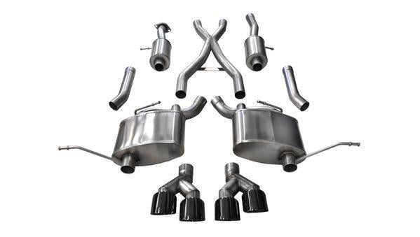 Corsa Performance Exhaust Cat-Back - 2.5 in Dual Rear Exit 14992BLK