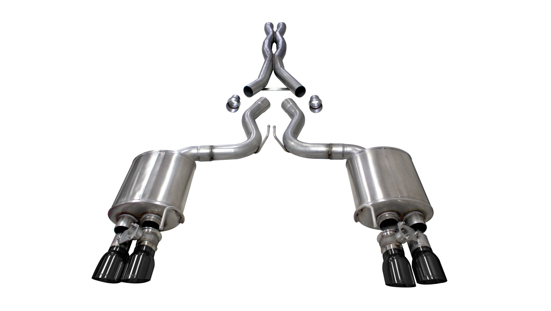 Corsa Performance Exhaust Cat-Back Exhaust System 21001BLK
