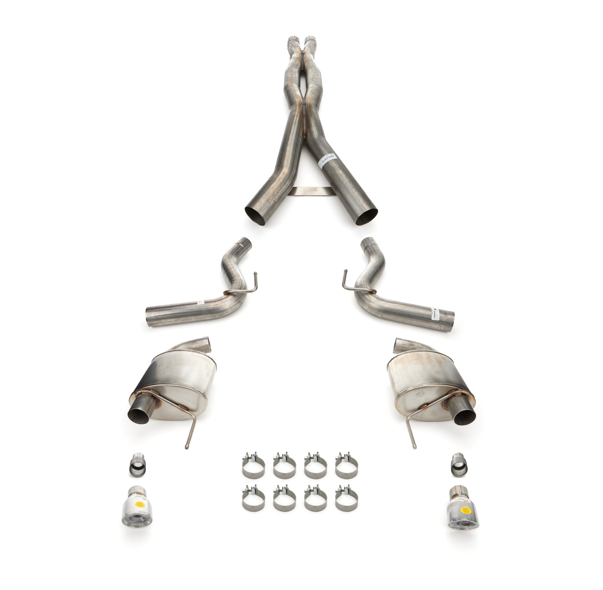 Corsa Performance 24- Mustang 5.0L Cat Back Exhaust 21250