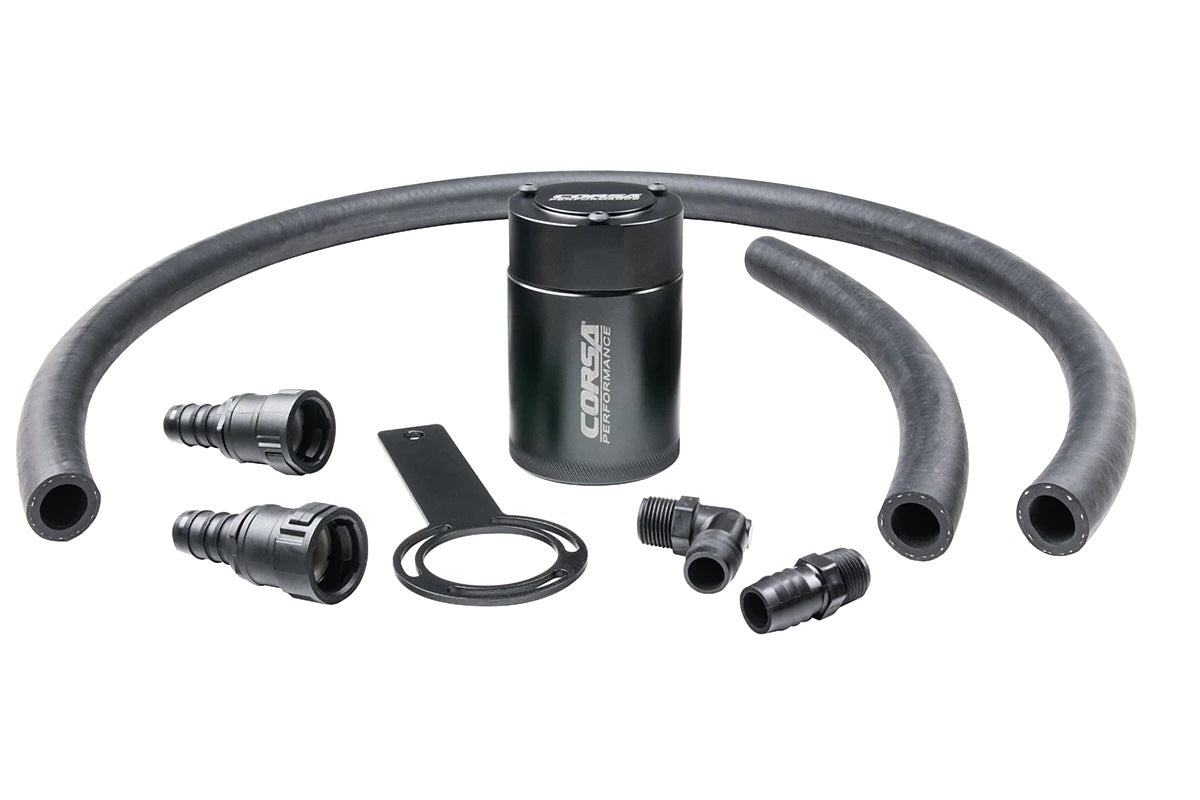 Corsa Performance 18- Jeep Wrangler 3.6L Catch Can Air Oil Separator Tank CC0002